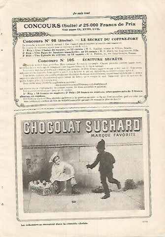 LAMINA 12102: Publicidad de Chocolate Suchard