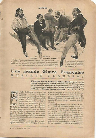 LAMINA 12112: Gustavo Flaubert