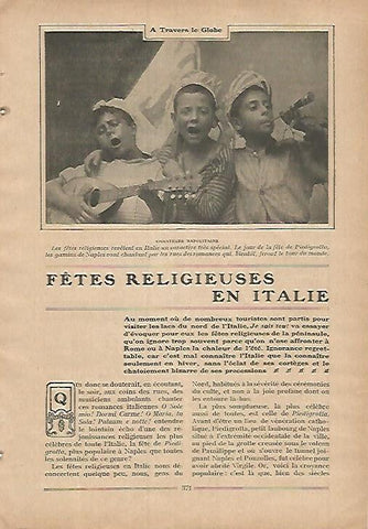 LAMINA 12141: Cantantes napolitanos