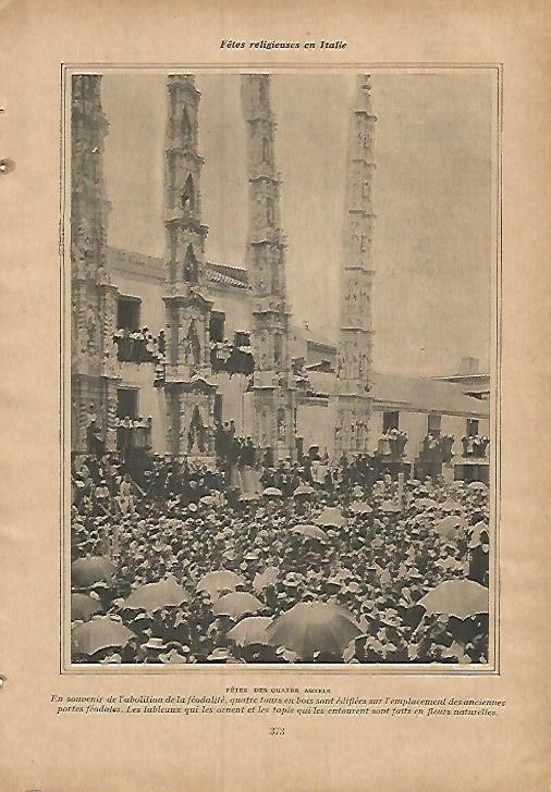 LAMINA 12142: Fiesta de las Cuatro Torres