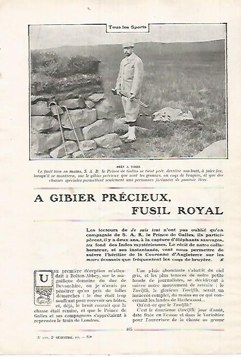 LAMINA 12158: El Principe de Gales 