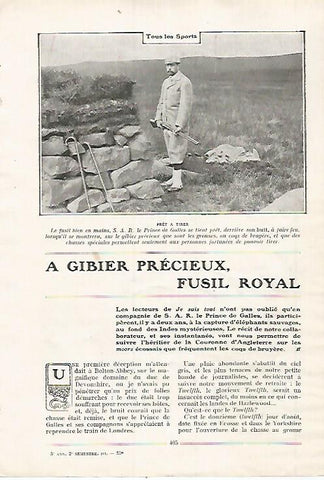 LAMINA 12158: El Principe de Gales 
