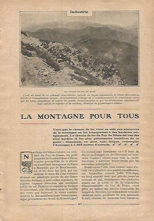 LAMINA 12164: Puy de Dome