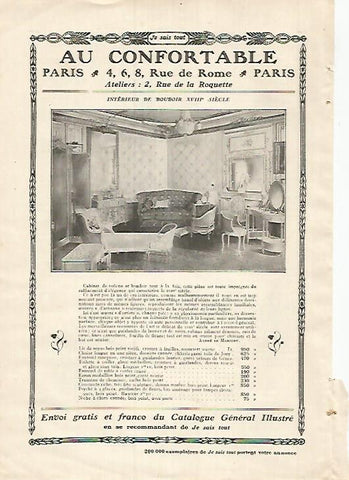 LAMINA 12173: Publicidad del Hotel Au Confortable