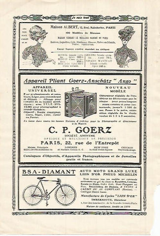 LAMINA 12174: Publicidad de C. P. Goerz