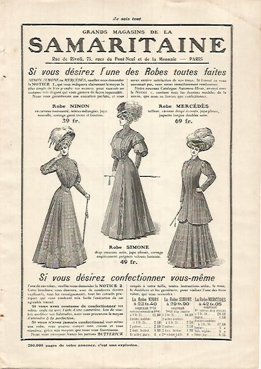 LAMINA 12176: Publicidad de almacenes Samaritaine