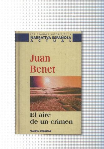 Los grandes autores de la Narrativa española actual: El aire de un crimen