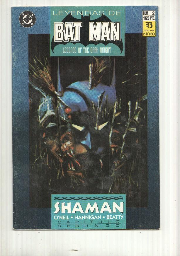 comic Batman: Leyendas - Shaman Libro Dos. ONeil - Hannigan - Beatty