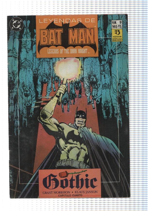 comic Batman: Leyendas num 9 - Gothic, un romance. por Grant Morrison y Klaus Janson