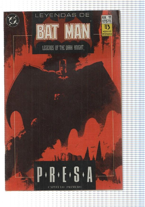 comic Batman: Leyendas num 11 - Presa capitulo primero