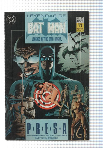 comic Batman: Leyendas num 13 - Presa capitulo tercero