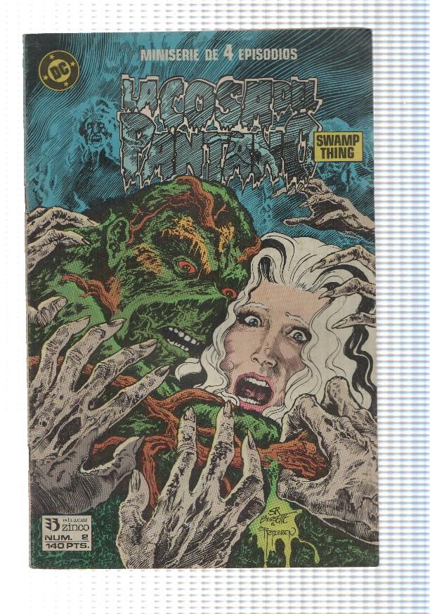 comic La Cosa del Pantano: num 02 , Swan Thing - Un halo de moscas. Por Alan Moore