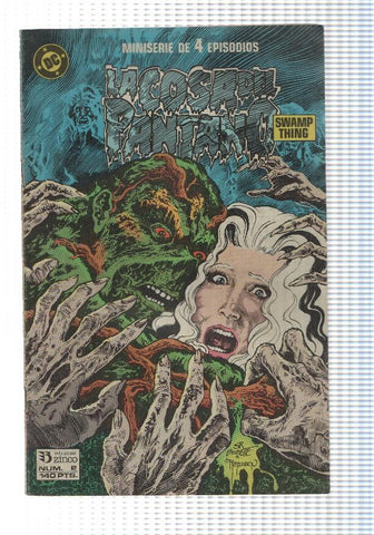 comic La Cosa del Pantano: num 02 , Swan Thing - Un halo de moscas. Por Alan Moore