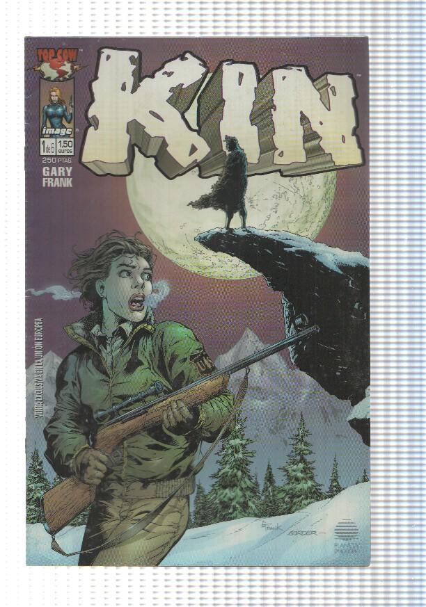 comic Top Cow: Kin num 1 - Viene el hombre de las cavernas. Por Gary Frank