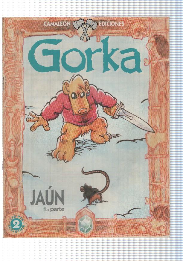 comic, Patxaran: Gorka 02 - Jaun parte 1, ene 1993 por Sergi Sanjulian. Colaboran: Ana Garcia, Miguel Chaves