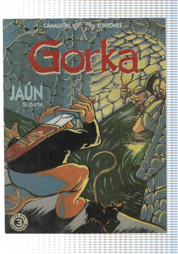 comic, Patxaran: Gorka 03 - Jaun parte 2, abril 1993 por Sergi Sanjulian. Colaboran: Ana Garcia, Albert Monteys