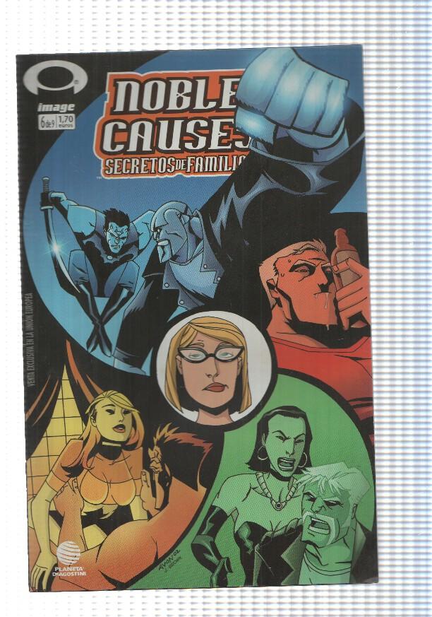 comic, Image: Noble Causes num 6 - Secretos de Familia primera parte. Creado y escrito por Jay Faerber