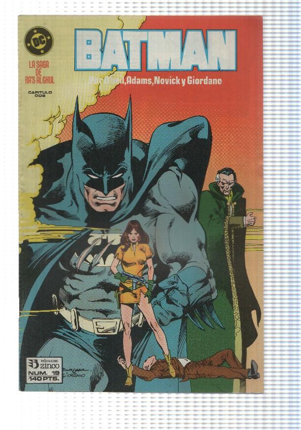 comic, DC: Batman num 19, la saga de Ras al ghul capitulo 2 - Venganza por un hombre muerto