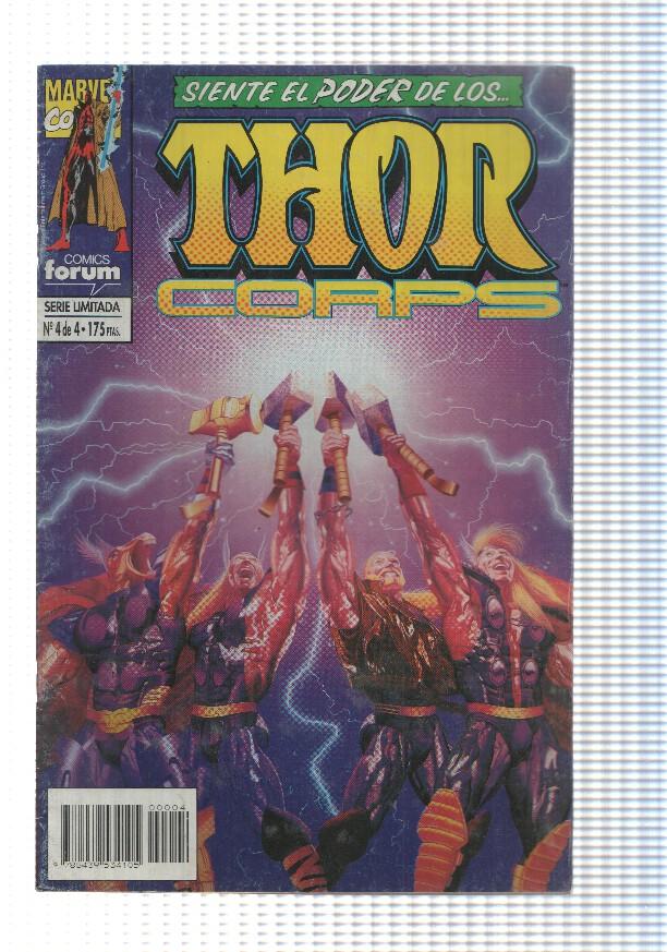 comic, forum: Thor Corps num 4 de 4. Lo que hice por amor. Tom DeFalco - Patrick Olliffe