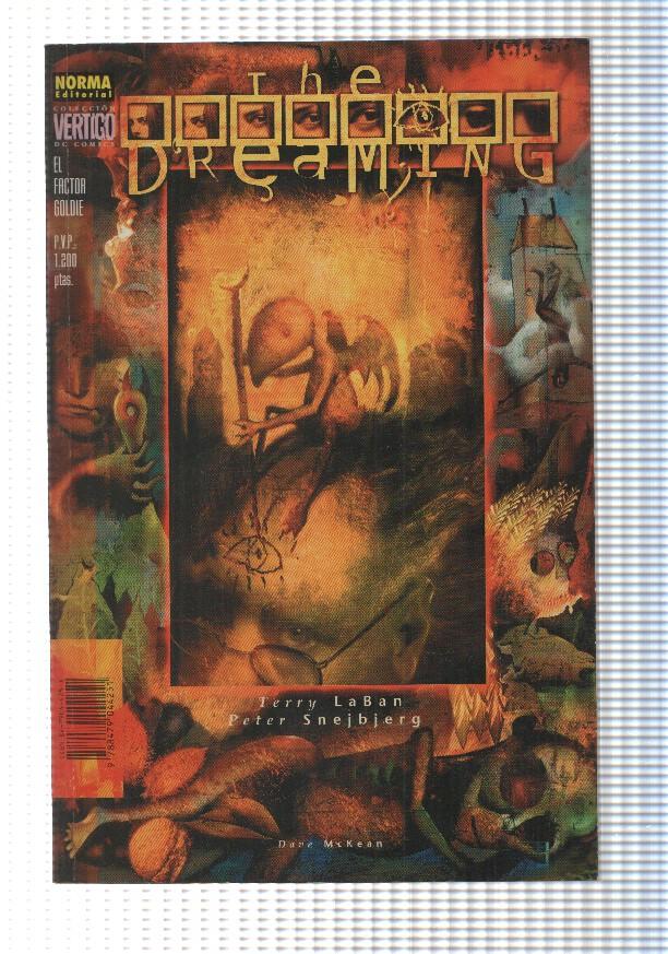 Vertigo num 2) The Dreaming - El factor Goldie primera parte. Subrayados en las paginas iniciales y creditos.