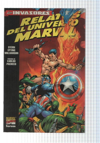 comic (forum) Los Invasores num 1 vol 1: Relatos del Universo Marvel. Stern - Epting - Williamson