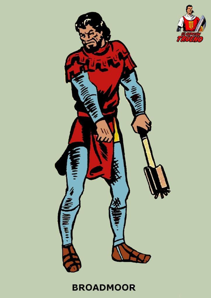 Poster DIN 4 numero 0468: El Capitan Trueno: Broadmoor