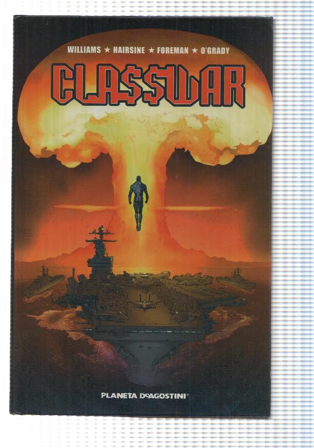 comic: Classwar. Escrito y creado por Rob Williams