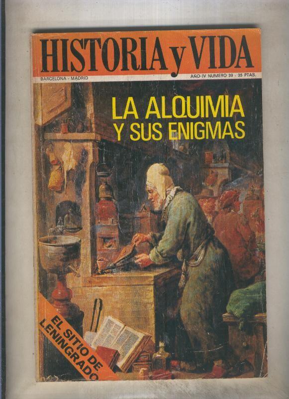 Historia y Vida numero 039 (numerado 4 en trasera)