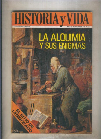 Historia y Vida numero 039 (numerado 5 en trasera)