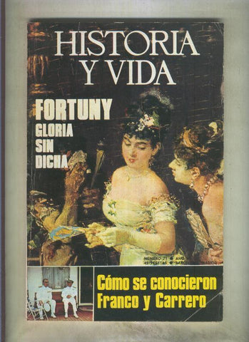 Historia y Vida numero 071 (numerado 1 en trasera)