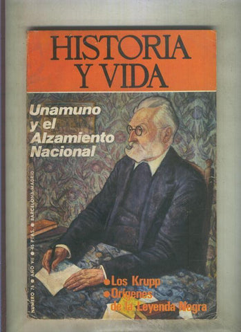 Historia y vida numero 076 (numerado 3 en trasera)