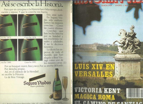 Historia y Vida numero 244: El camino de Santiago-Luis XIV en Versalles