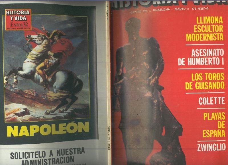 Historia y Vida numero 196 (numerado 1 en trasera)