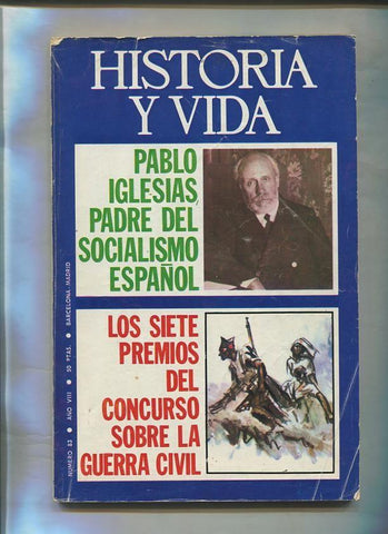 Historia y Vida numero 083 (numerado 1 en la trasera)