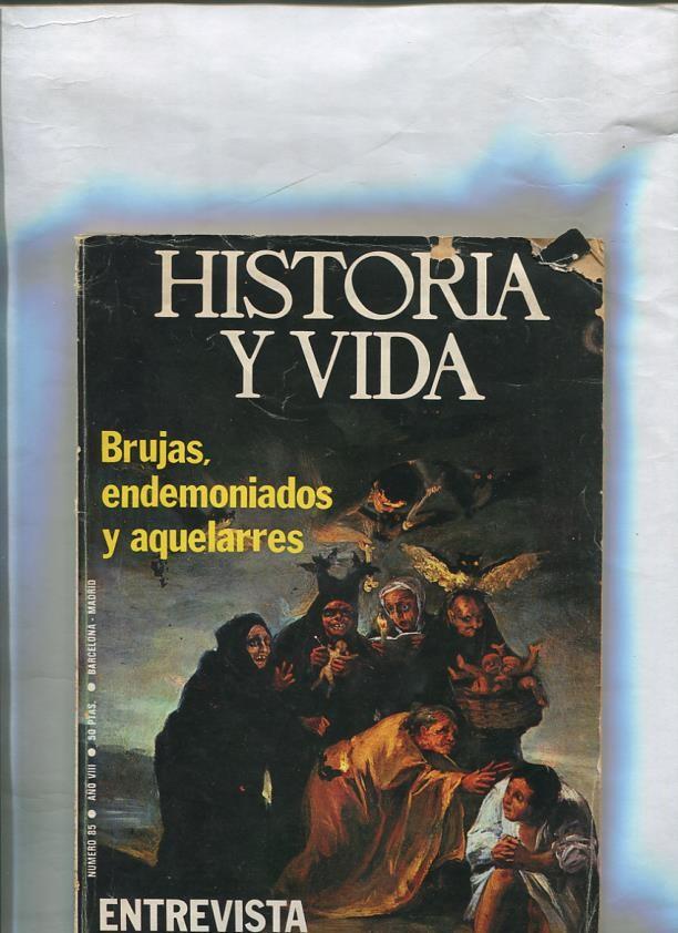 Historia y Vida numero 085 (numerado 3 en trasera, cubierta con algun roto)