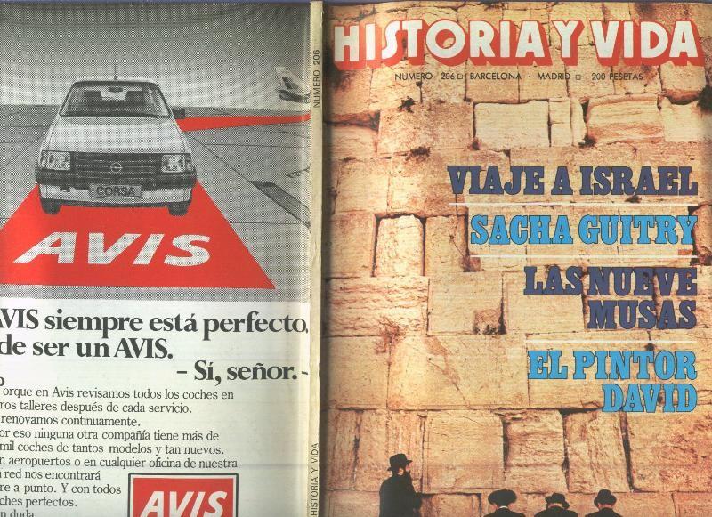 Historia y Vida numero 206: Viaje a Israel
