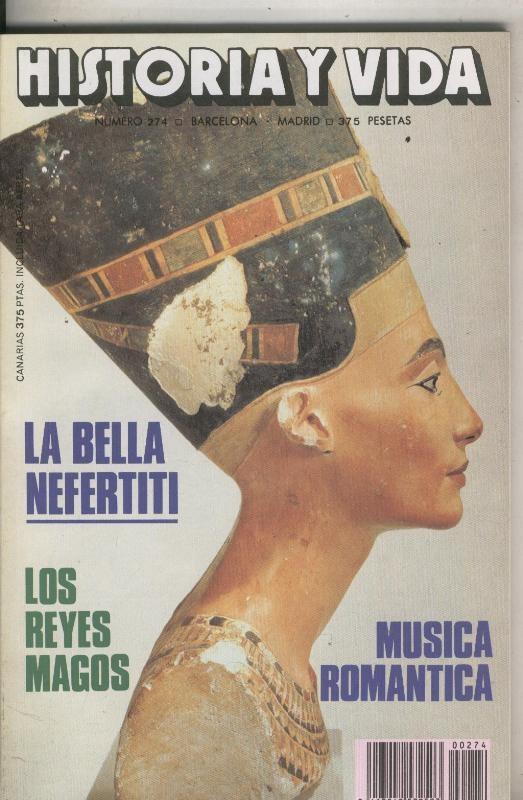 Historia y Vida numero 274: La bella Nefertiti