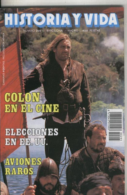 Historia y Vida numero 295: Colon en el cine
