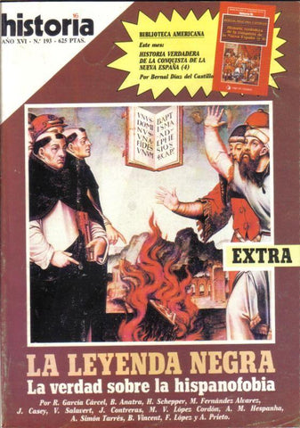 Historia 16 numero 193: La leyenda negra