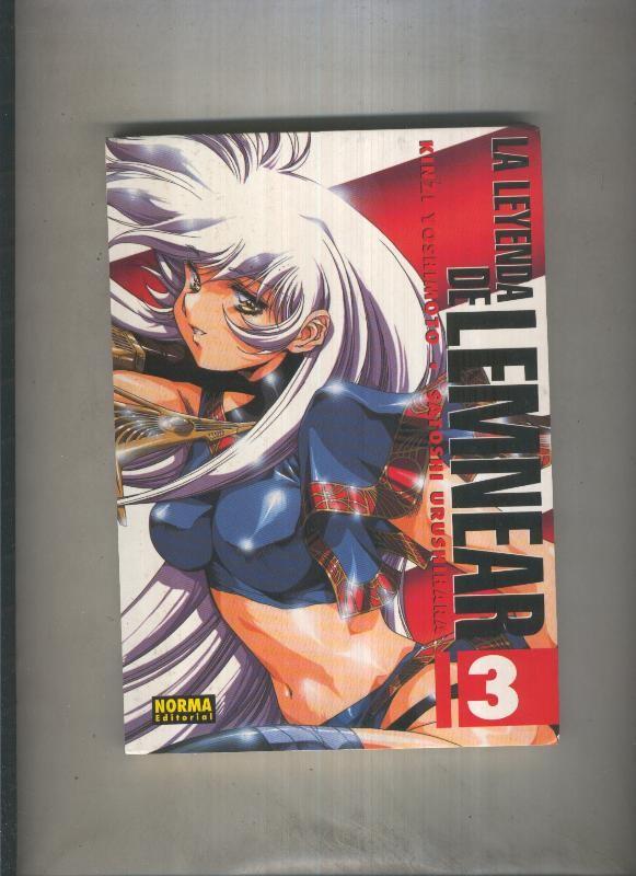 Manga gran volumen numero 21: Leyenda de Lemnear numero 3 (numerado 1 en trasera)