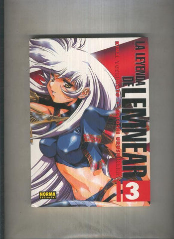 Manga gran volumen numero 21: Leyenda de Lemnear numero 3 (numerado 2 en trasera)