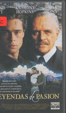 Video VHS: Leyendas de pasion