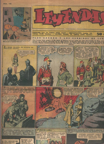 Leyendas Infantiles de Hispano Americana numero 145 (procede de tomo desencuadernado)