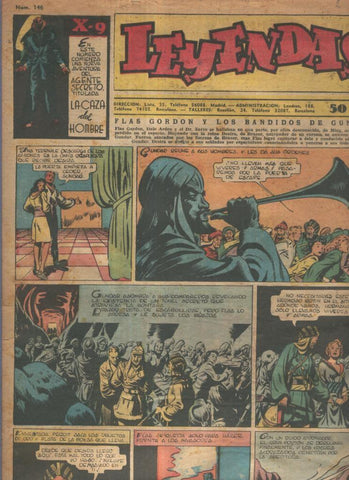Leyendas Infantiles de Hispano Americana numero 146 (procede de tomo desencuadernado)