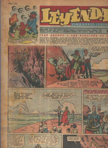 Leyendas Infantiles de Hispano Americana numero 150 (procede de tomo desencuadernado)