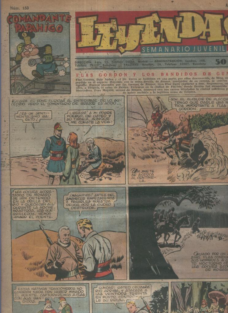 Leyendas Infantiles de Hispano Americana numero 153 (procede de tomo desencuadernado)
