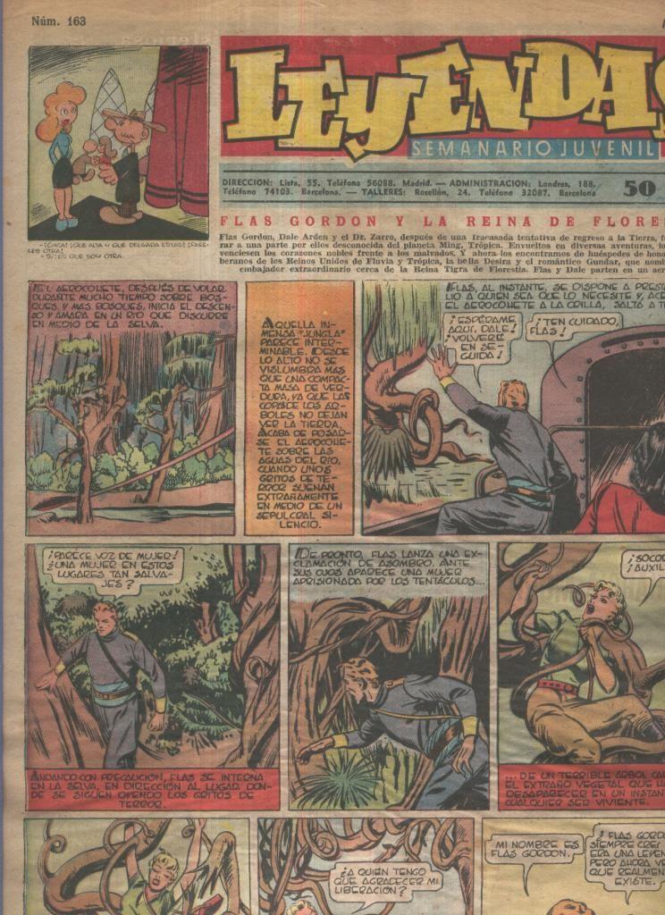 Leyendas Infantiles de Hispano Americana numero 163 (procede de tomo desencuadernado)