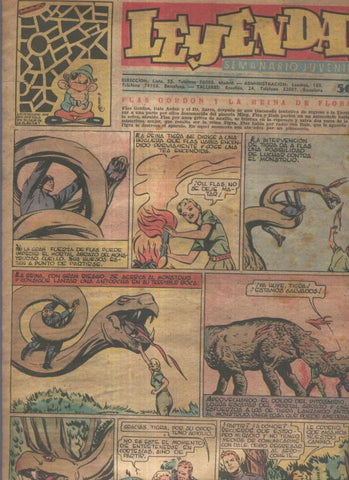 Leyendas Infantiles de Hispano Americana numero 168 (procede de tomo desencuadernado)
