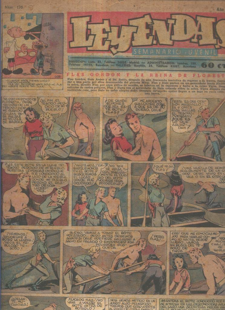 Leyendas Infantiles de Hispano Americana numero 175 (procede de tomo desencuadernado)
