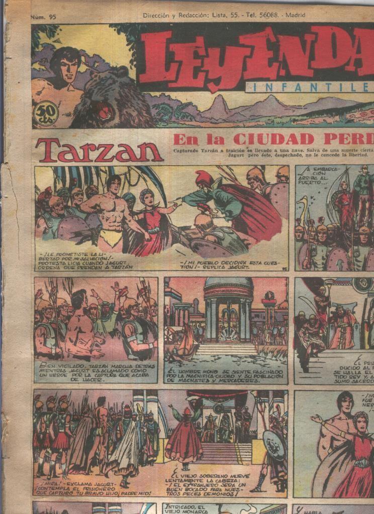 Leyendas Infantiles de Hispano Americana numero 095 (procede de tomo desencuadernado)